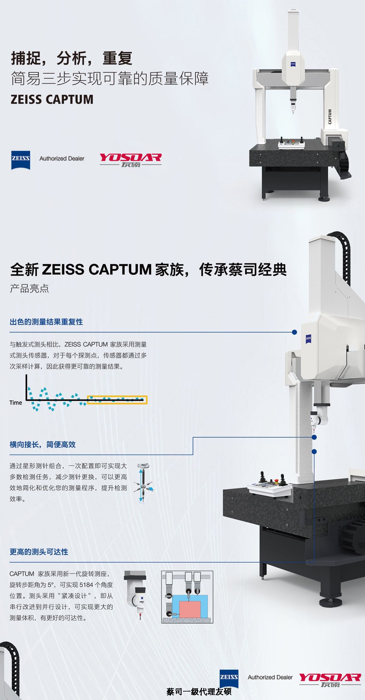 徐汇蔡司三坐标CAPTUM